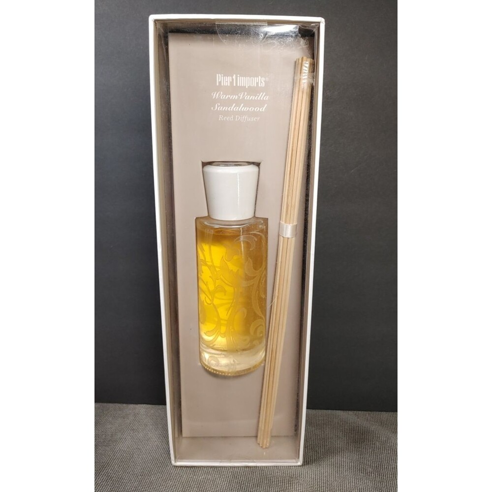 Pier 1 Imports Warm Vanilla Sandalwood Reed Diffuser